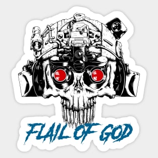 Flail Of God Sticker